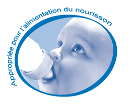 L'eau minérale Thonon, recommandée aussi pour votre bébé.